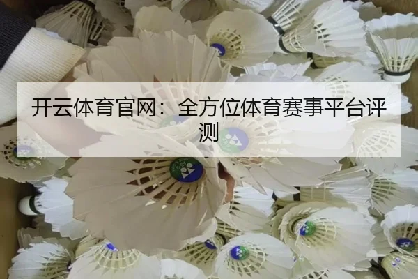 开云体育官网：全方位体育赛事平台评测